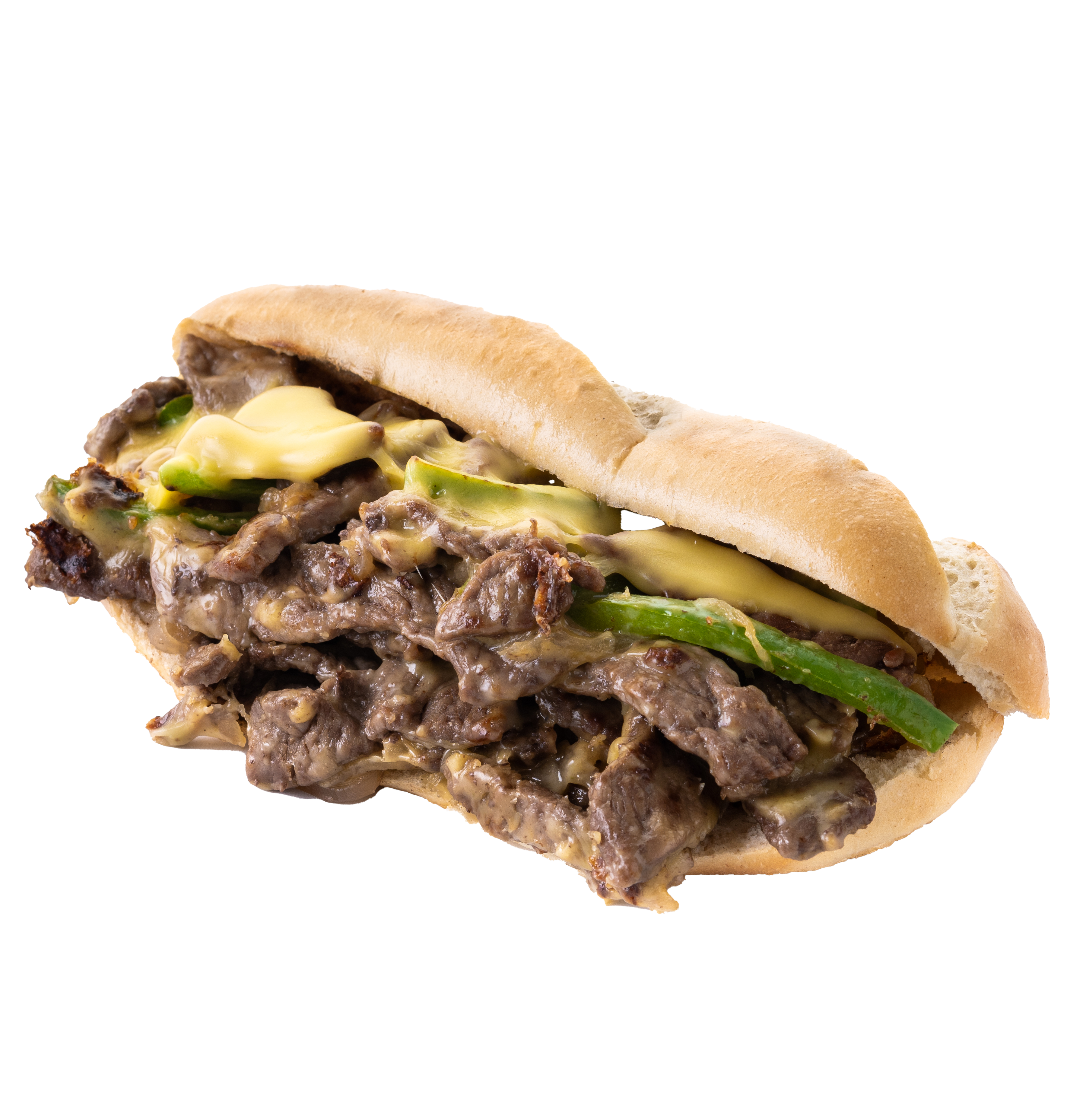 philly-cheesesteak-sandwich-with-beef-cheesegreen-pepers-caramelized-onion